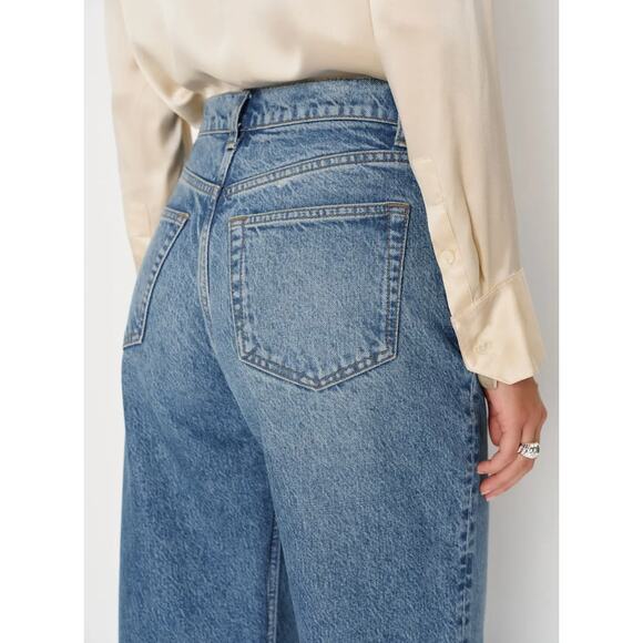 REFORMATION Cary High Rise Slouchy Wide Leg Jeans in Colorado Size 28 - Picture 3 of 8